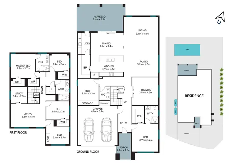 Floorplan of Homely house listing, 10 Mitti Street, Fletcher NSW 2287