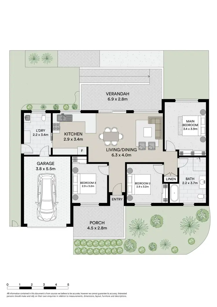 Floorplan of Homely villa listing, 8/97 Great Western Highway, Blaxland NSW 2774