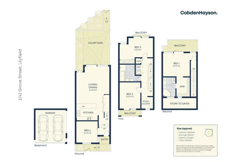 Floorplan of Homely house listing, 2/42 Grove Street, Lilyfield NSW 2040