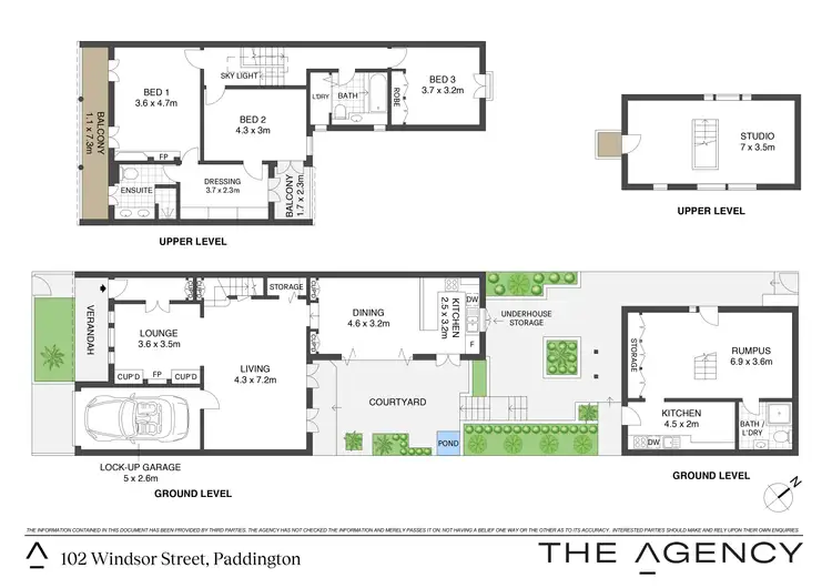Floorplan of Homely house listing, 102 Windsor Street, Paddington NSW 2021