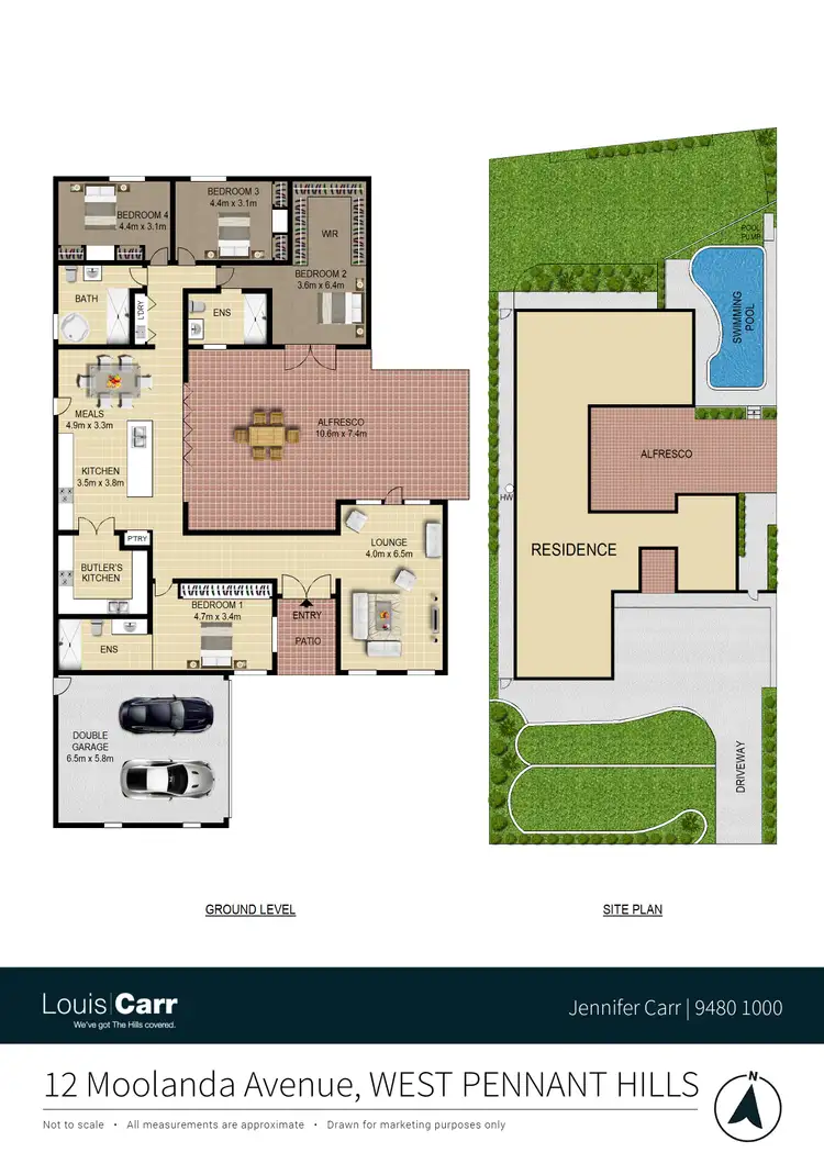 Floorplan of Homely house listing, 12 Moolanda Avenue, West Pennant Hills NSW 2125