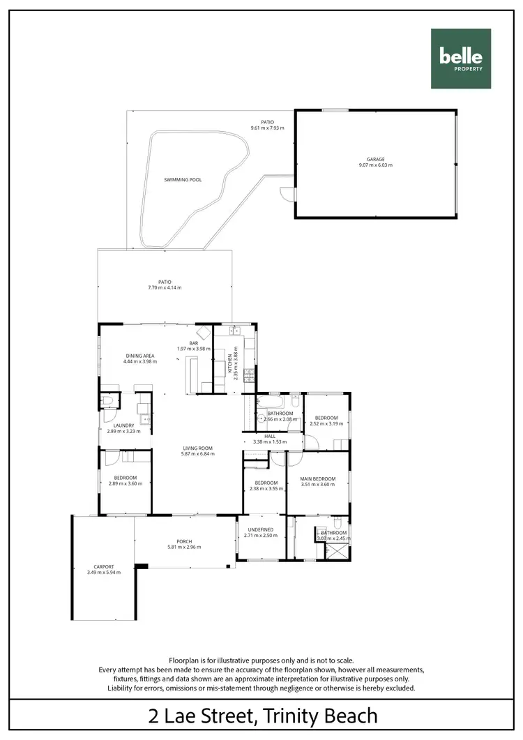 Floorplan of Homely house listing, 2 Lae Street, Trinity Beach QLD 4879