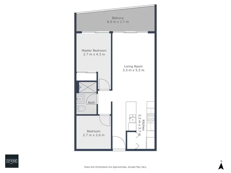 Floorplan of Homely apartment listing, 103/2 McMichael Terrace, Denman Prospect ACT 2611