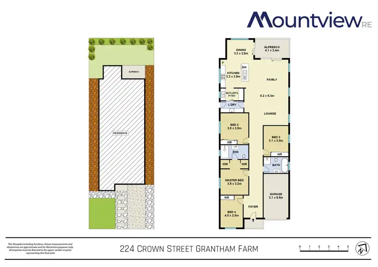 Floorplan of Homely house listing, 224 Crown (Grantham Farm) Street, Riverstone NSW 2765
