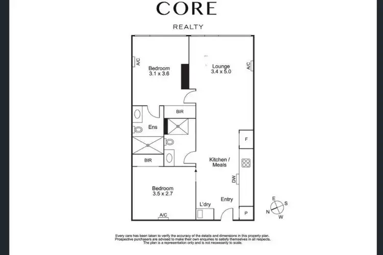 Floorplan of Homely apartment listing, 4308/120 A'beckett Street, Melbourne VIC 3000