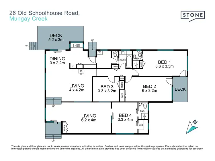 Floorplan of Homely house listing, 26 Old Schoolhouse Lane, Mungay Creek NSW 2440