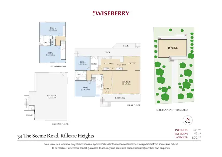 Floorplan of Homely house listing, 34 The Scenic Road, Killcare Heights NSW 2257