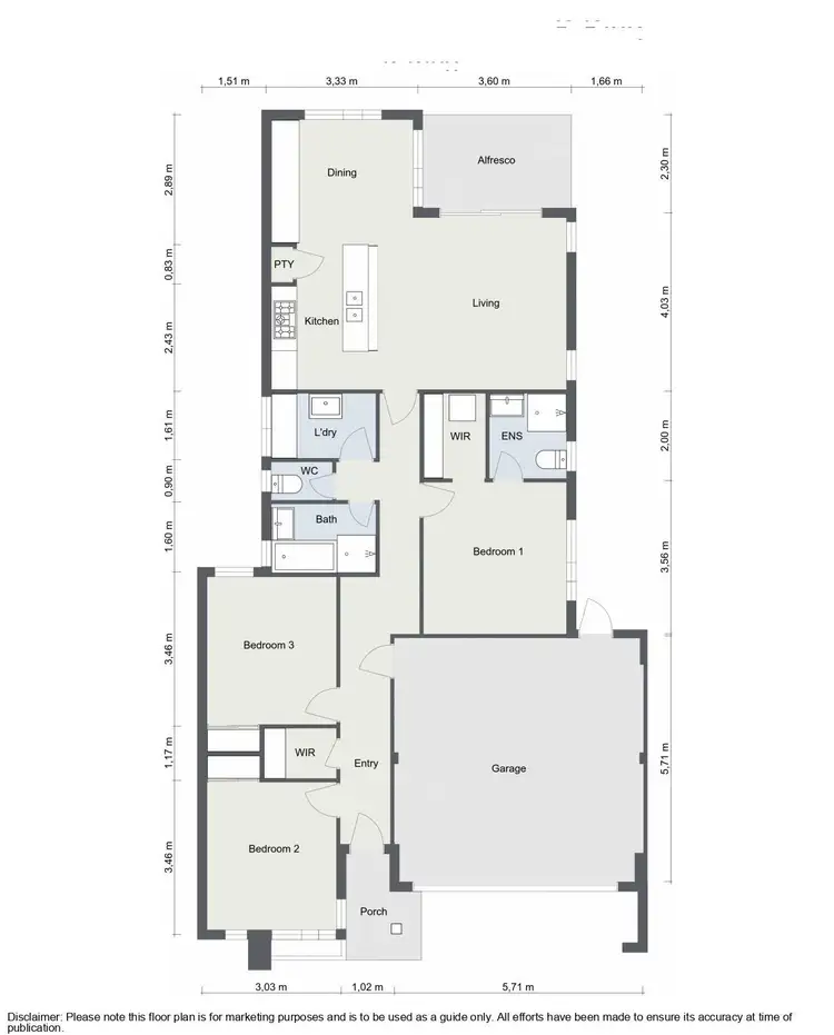 Floorplan of Homely house listing, 14 Evolution Loop, Eaton WA 6232