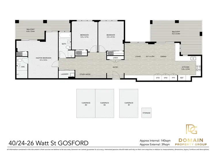 Floorplan of Homely apartment listing, 40/24-26 Watt Street, Gosford NSW 2250