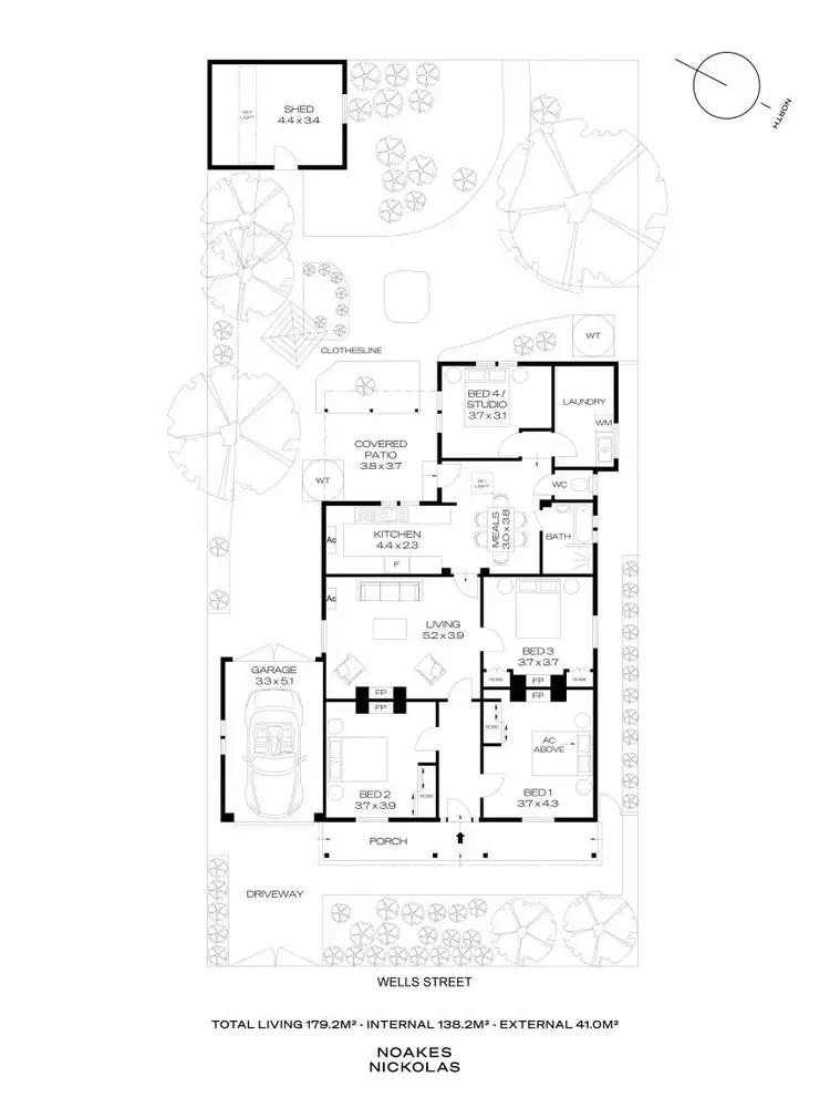 Floorplan of Homely house listing, 32 Wells Street, Stepney SA 5069