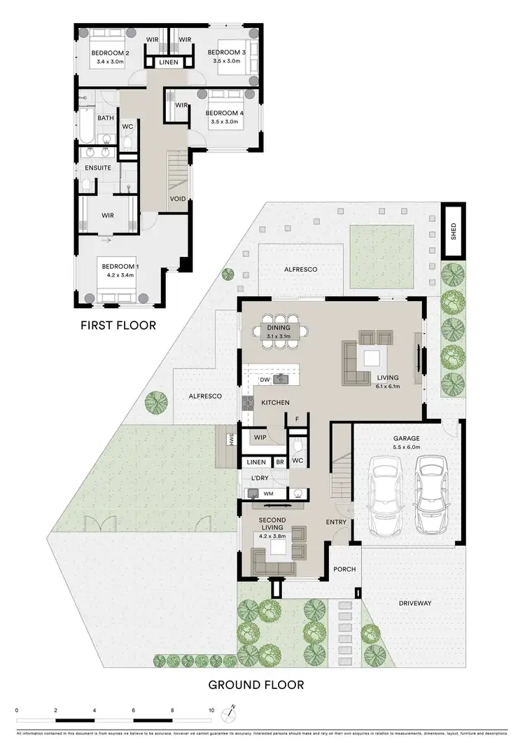 Floorplan of Homely house listing, 25-27 Galley Way, Armstrong Creek VIC 3217