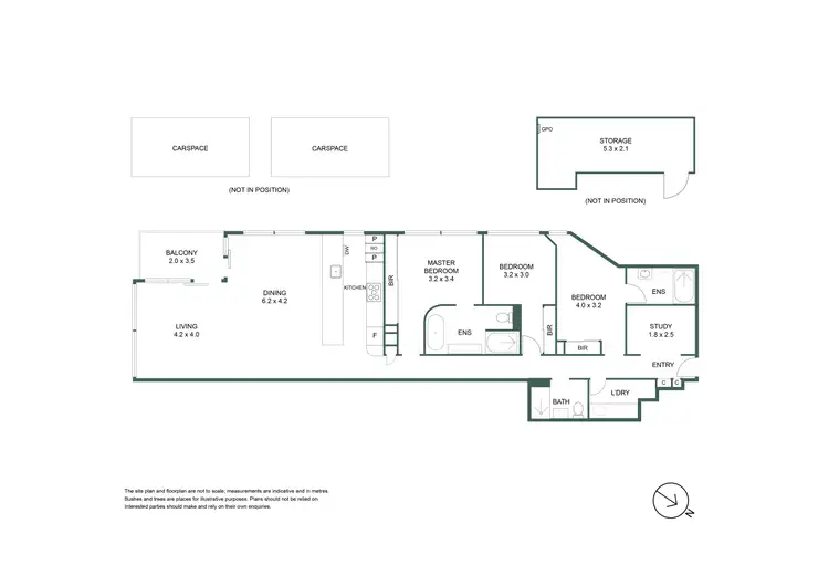 Floorplan of Homely apartment listing, 301/9 Johnston Street, Port Melbourne VIC 3207