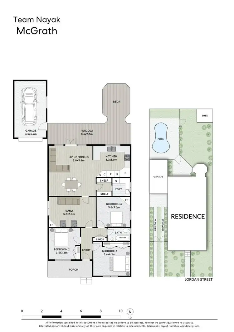 Floorplan of Homely house listing, 36 Jordan Street, Wentworthville NSW 2145