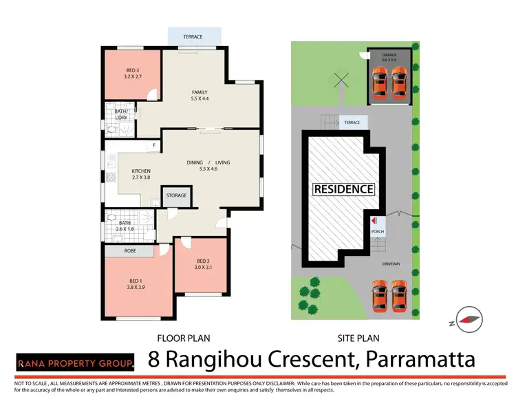Floorplan of Homely house listing, 8 Rangihou Crescent, Parramatta NSW 2150