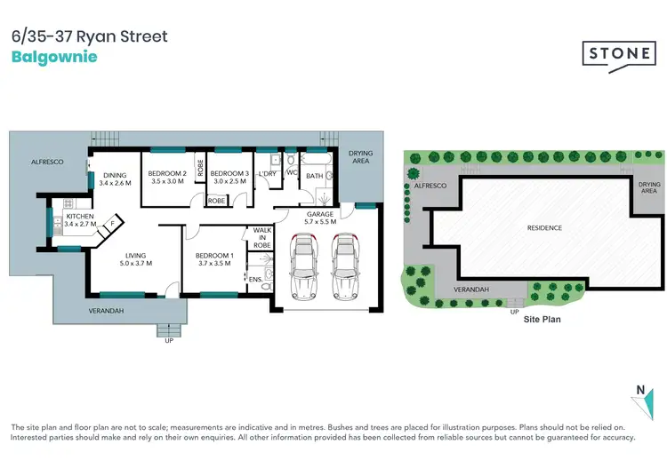 Floorplan of Homely villa listing, 6/35-37 Ryan Street, Balgownie NSW 2519