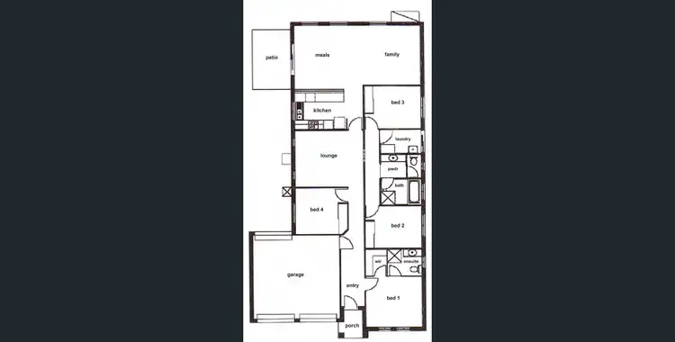 Floorplan of Homely house listing, 27 Jensen Avenue, Whyalla Jenkins SA 5609