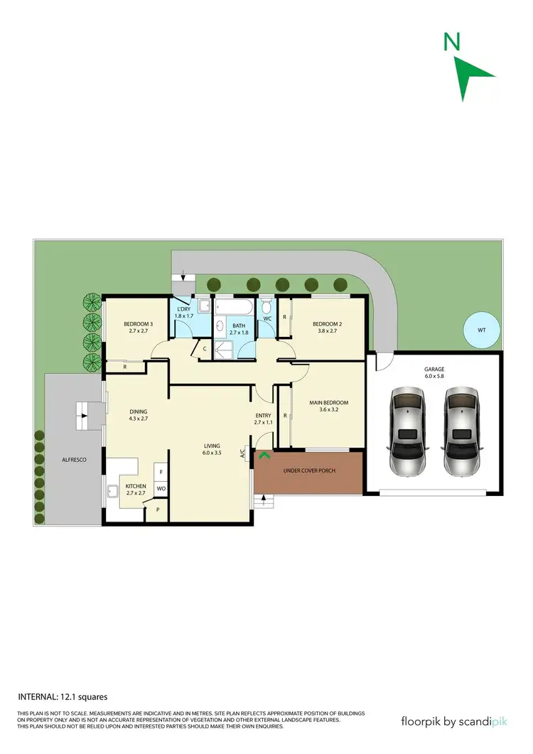 Floorplan of Homely unit listing, 4/129 Power Road, Boronia VIC 3155