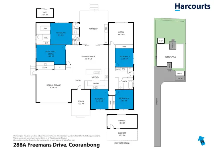 Floorplan of Homely house listing, 288a Freemans Drive, Cooranbong NSW 2265