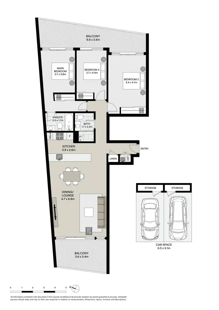 Floorplan of Homely apartment listing, 1001/564 Princes Highway, Rockdale NSW 2216
