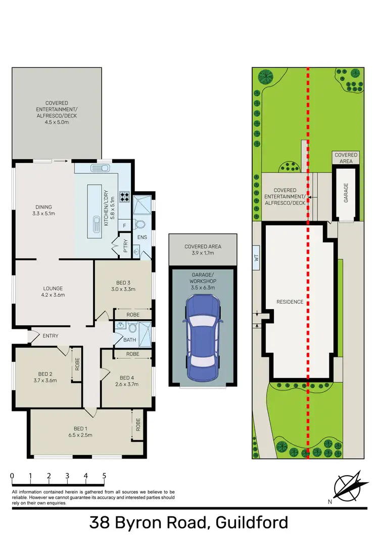 Floorplan of Homely house listing, 38 Byron Road, Guildford NSW 2161