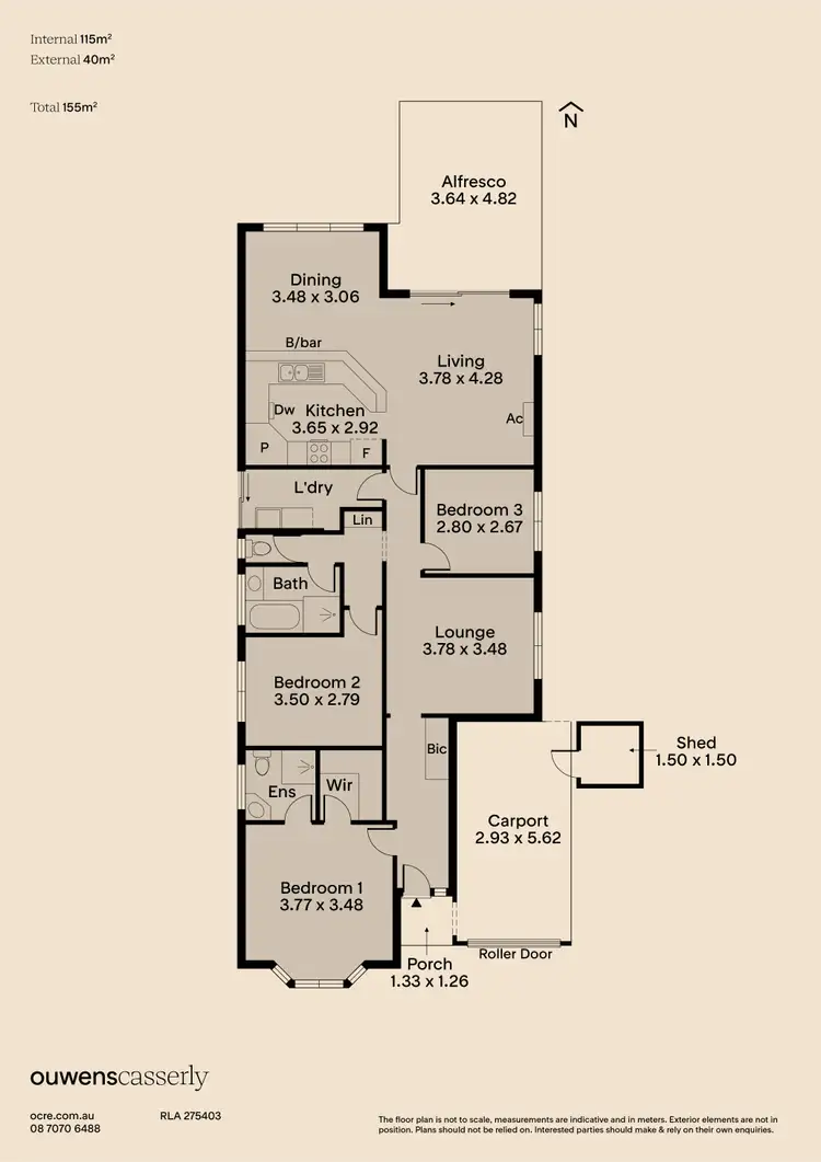 Floorplan of Homely house listing, 2A Church Street, Willunga SA 5172