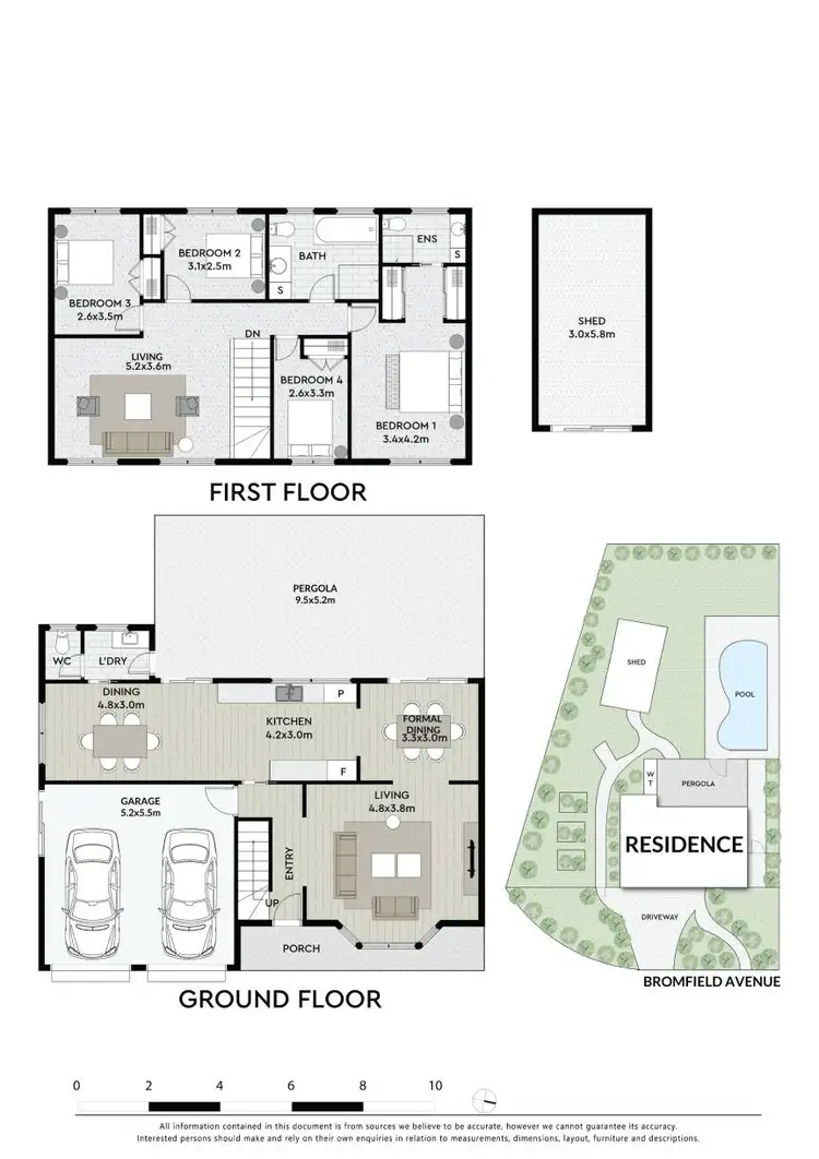 Floorplan of Homely house listing, 34 Bromfield Avenue, Prospect NSW 2148