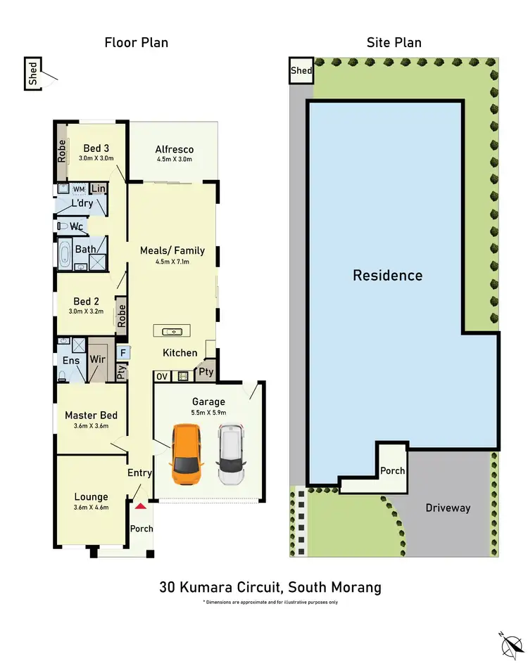 Floorplan of Homely house listing, 30 Kumara Circuit, South Morang VIC 3752