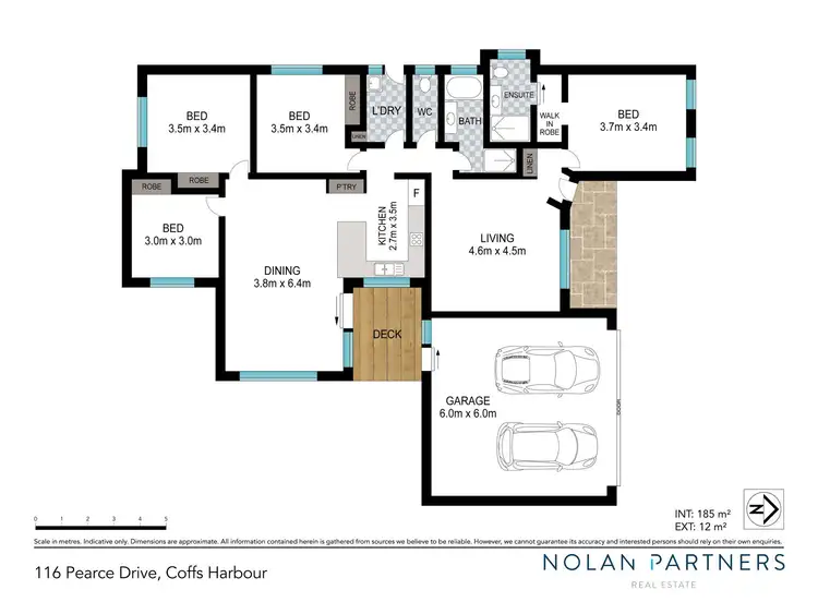 Floorplan of Homely house listing, 116 Pearce Drive, Coffs Harbour NSW 2450