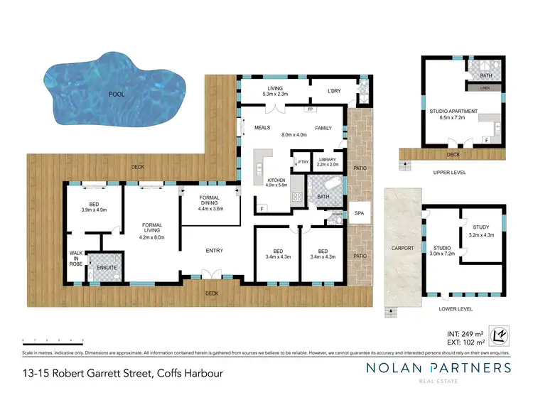 Floorplan of Homely house listing, 13 Robert Garrett Street, Coffs Harbour NSW 2450