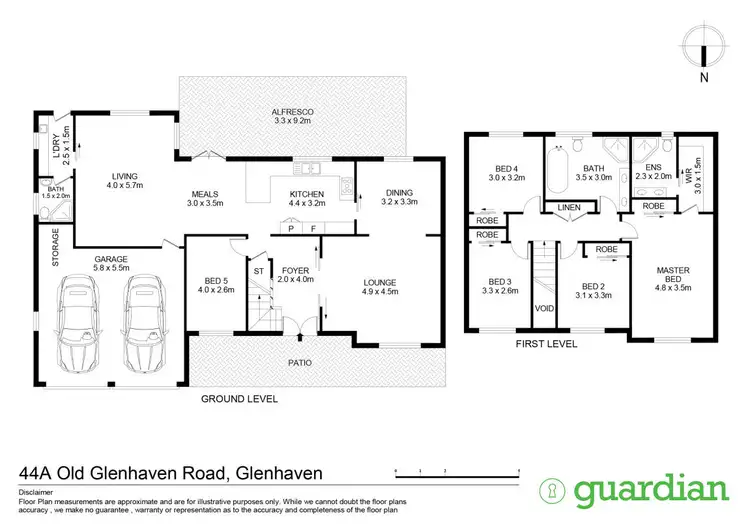 Floorplan of Homely house listing, 44a Old Glenhaven Road, Glenhaven NSW 2156