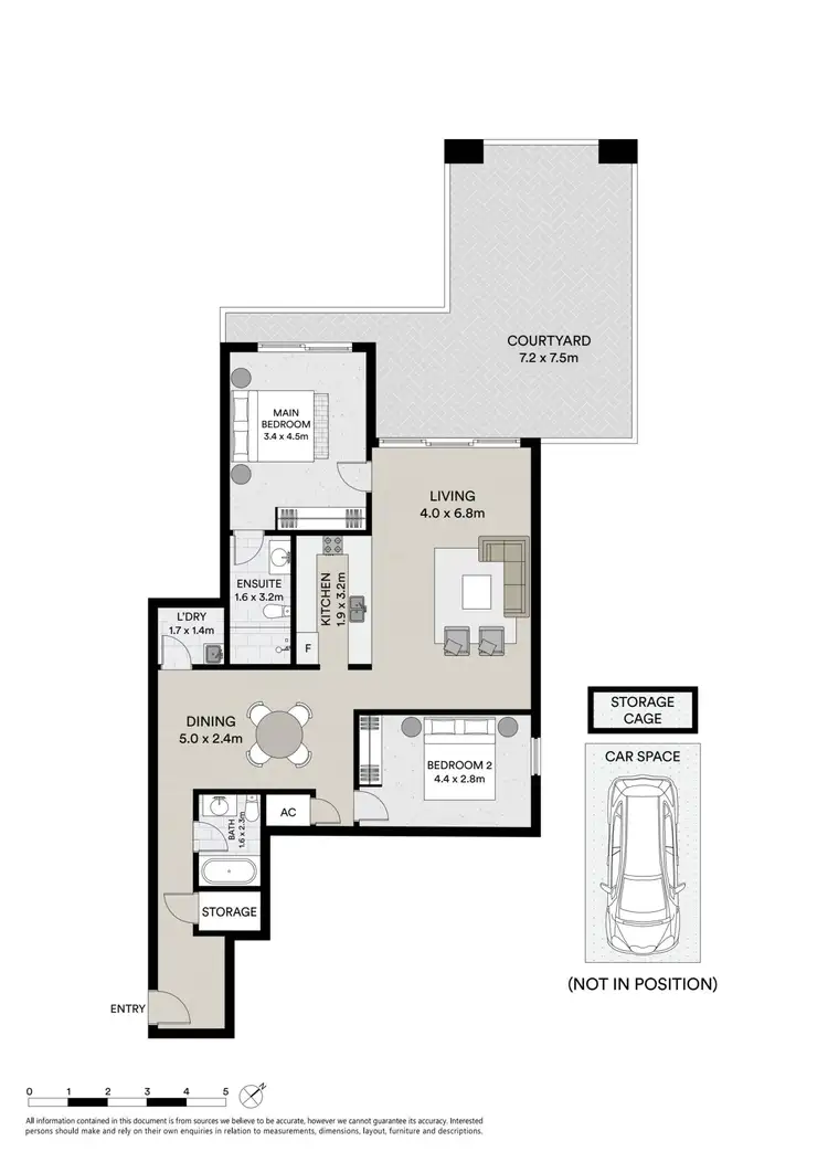Floorplan of Homely apartment listing, 5415/84 Belmore Street, Ryde NSW 2112