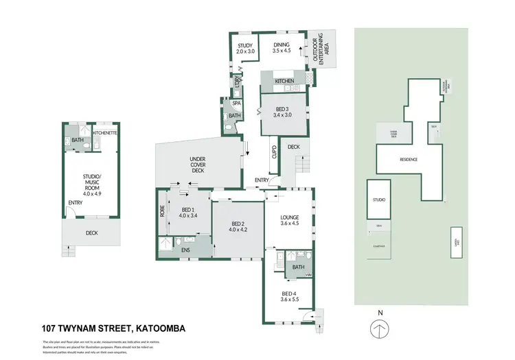 Floorplan of Homely house listing, 107 Twynam Street, Katoomba NSW 2780