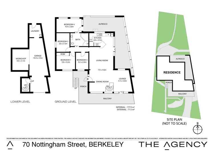 Floorplan of Homely house listing, 70 Nottingham Street, Berkeley NSW 2506