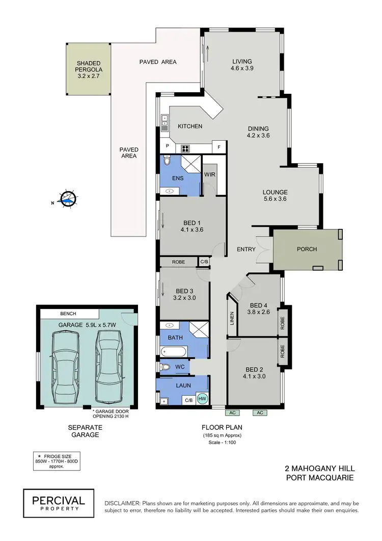 Floorplan of Homely house listing, 2 Mahogany Hill, Port Macquarie NSW 2444