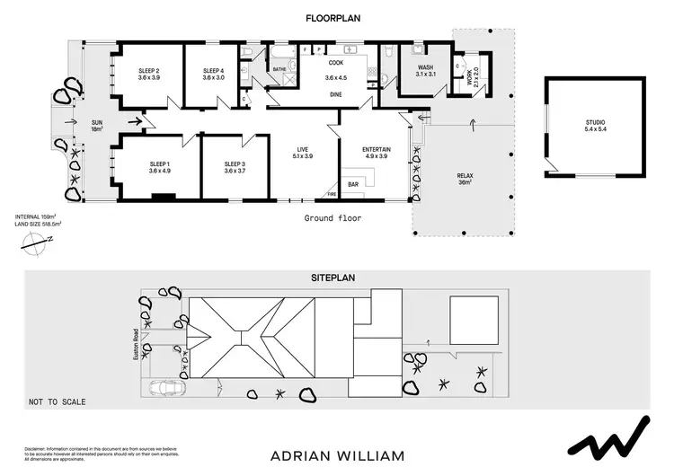 Floorplan of Homely house listing, 11 Euston Road, Hurlstone Park NSW 2193
