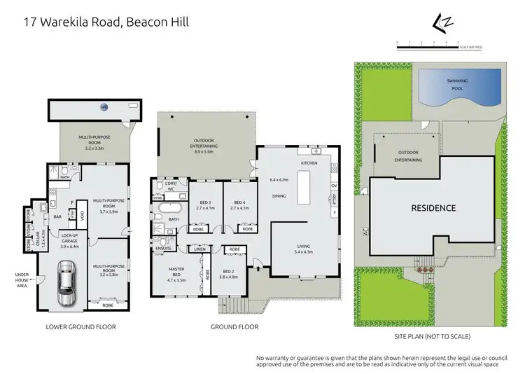 Floorplan of Homely house listing, 17 Warekila Road, Beacon Hill NSW 2100