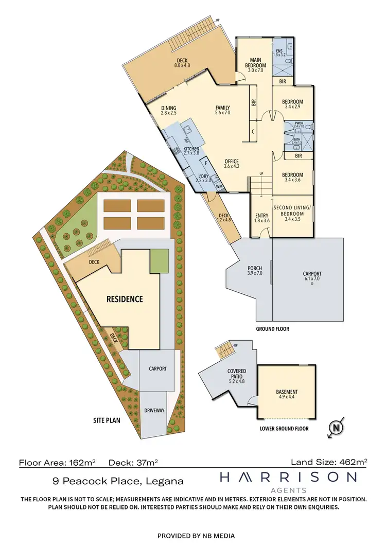 Floorplan of Homely house listing, 9 Peacock Place, Legana TAS 7277