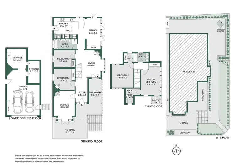 Floorplan of Homely house listing, 46 Upper Clifford Avenue, Fairlight NSW 2094