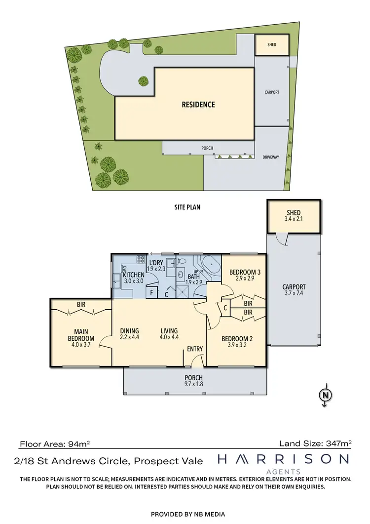 Floorplan of Homely unit listing, 2/18 St Andrews Circle, Prospect Vale TAS 7250