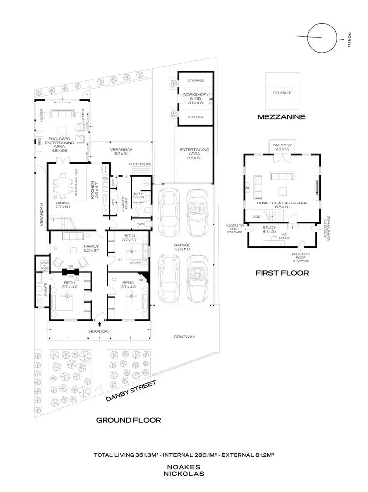 Floorplan of Homely house listing, 25 Danby Street, Torrensville SA 5031