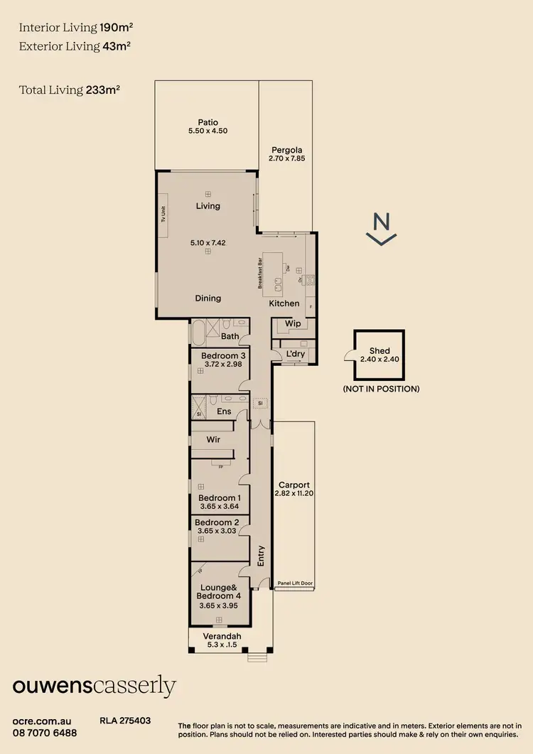 Floorplan of Homely house listing, 55 Marian Place, Prospect SA 5082