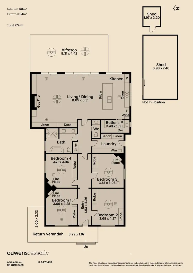 Floorplan of Homely house listing, 13 Miller Street, Prospect SA 5082