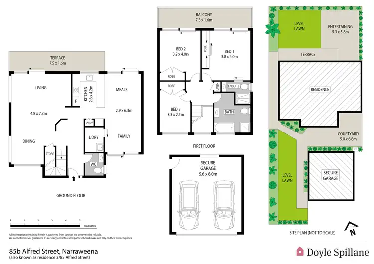 Floorplan of Homely house listing, 85b Alfred Street, Narraweena NSW 2099