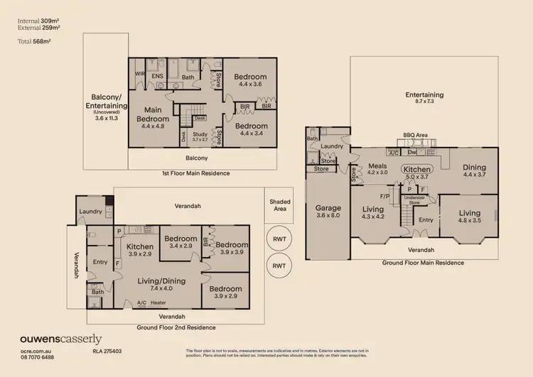 Floorplan of Homely rural property listing, 270 Woodgate Hill Road, Kyeema SA 5172