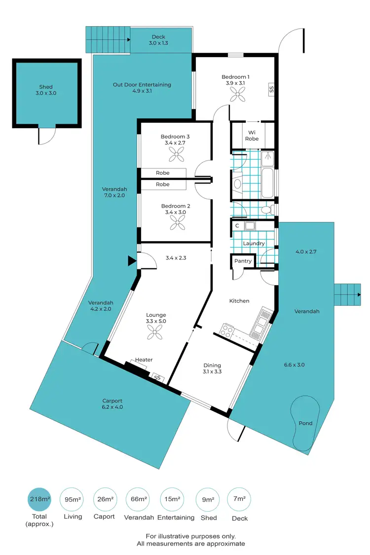 Floorplan of Homely house listing, 51 Bundarra Road, Marino SA 5049