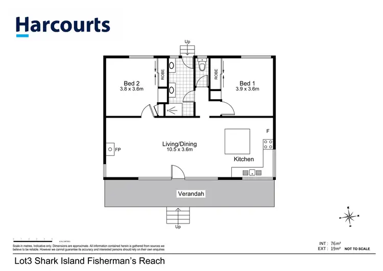 Floorplan of Homely rural property listing, Lot 3 Shark Island, Fishermans Reach NSW 2441