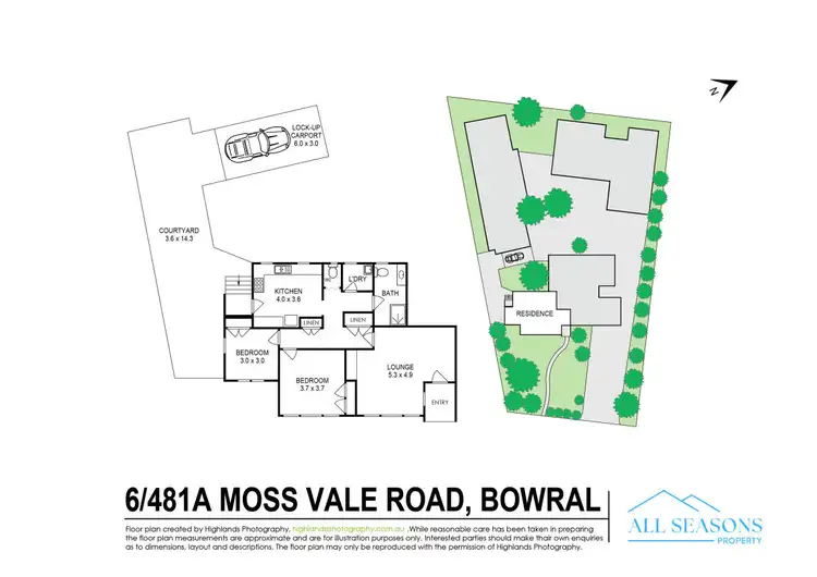 Floorplan of Homely villa listing, 6/481A Moss Vale Road, Bowral NSW 2576