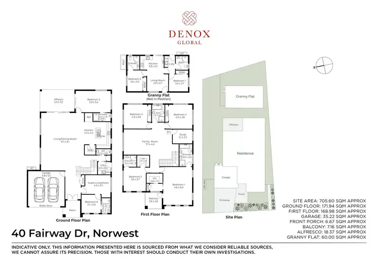 Floorplan of Homely house listing, 40 Fairway Drive, Norwest NSW 2153