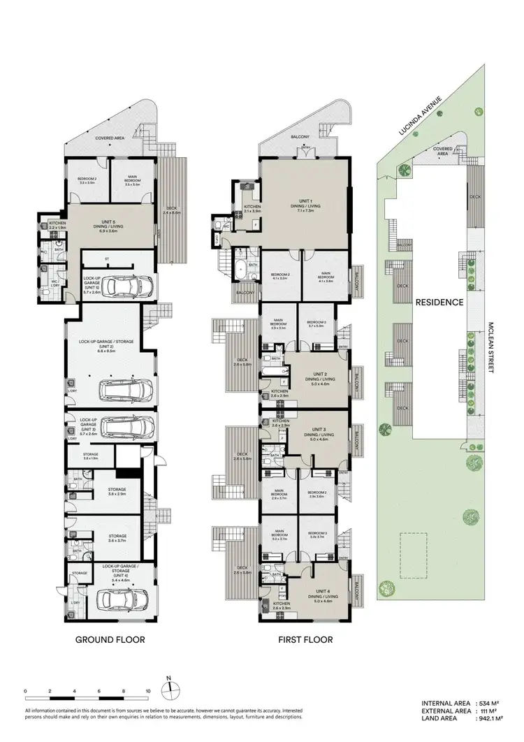 Floorplan of Homely block of units listing, 4 Lucinda Avenue, Killarney Vale NSW 2261