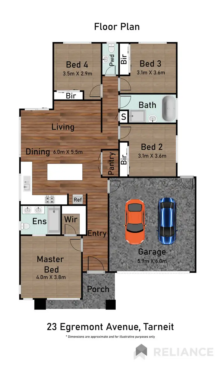 Floorplan of Homely house listing, 23 Egremont Avenue, Tarneit VIC 3029